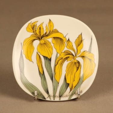 Arabia Botanica Wall plate Iris designer Esteri Tomula