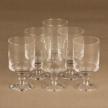 Iittala Karelia stark wine glass 8 cl, 6 pcs designer Tapio Wirkkala