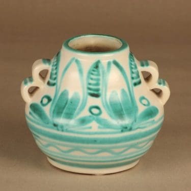 Kupittaan savi 320 vase, hand-painted designer Helmi Suova