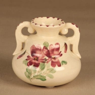 Kupittaan savi vase, signed designer unknown