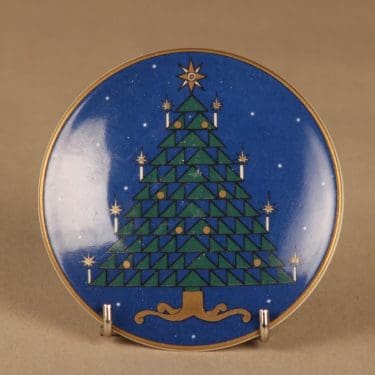 Arabia wall plate Christmas Tree designer Tove Slotte