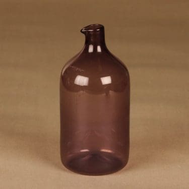 Iittala i-400 lintupullo, lila, suunnittelija Timo Sarpaneva,