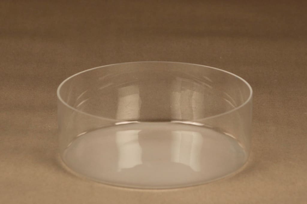 Iittala Marcel tarjoilukulho, kirkas, matta, suunnittelija Timo Sarpaneva,