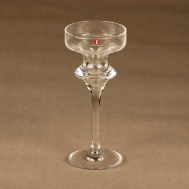 Iittala Fiesta kynttilänjalka, 18 cm, suunnittelija Timo Sarpaneva, 18 cm