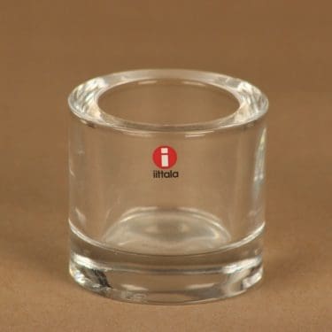 Iittala Kivi candle lantern, clear designer Heikki Orvola
