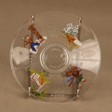 Kumela plate, forestry work theme 