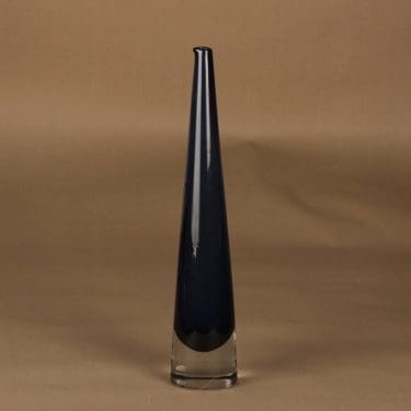 Iittala Jääpuikko taide-esine/karahvi, signeerattu, suunnittelija Timo Sarpaneva, signeerattu