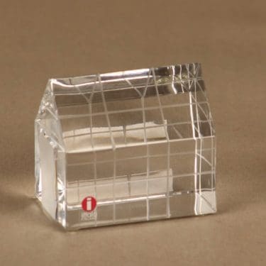 Nuutajärvi Iittala Village art glass, signed designer Jorma Vennola