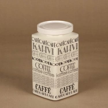 Arabia Kahvi coffee jar designer Esteri Tomula