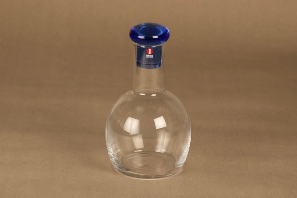 Nuutajärvi Mondo karahvi, 60 cl, suunnittelija Kerttu Nurminen, 60 cl
