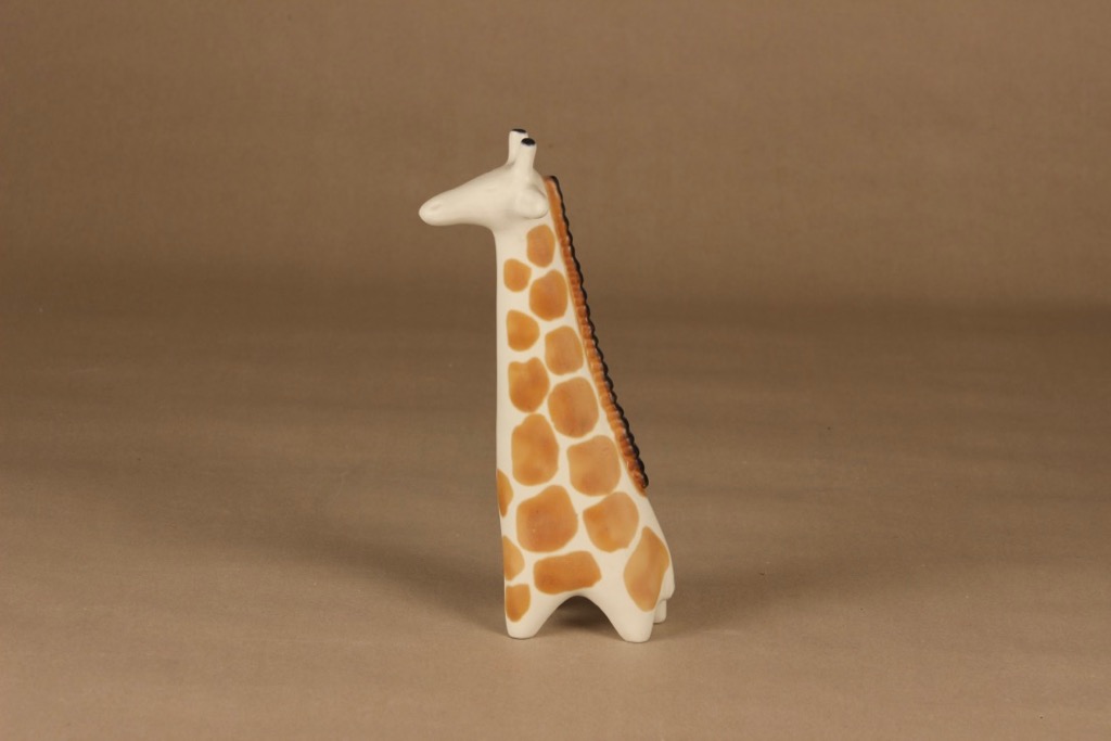 Arabia figure Ciraffe, hand-painted, Taisto Kaasinen - Laatutavara.com