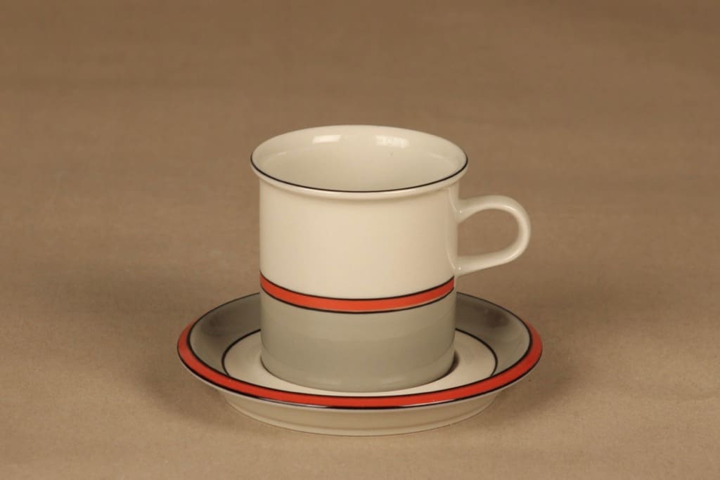 Arabia Aslak cacao cup and plates (2) designer Inkeri Leivo 2