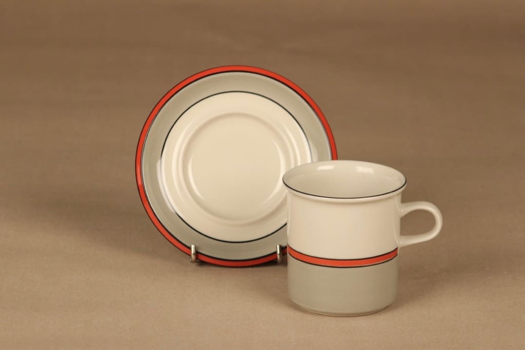 Arabia Aslak cacao cup and plates (2) designer Inkeri Leivo 3