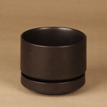 Arabia SN 1 flower pot, brown designer Richard Lindh