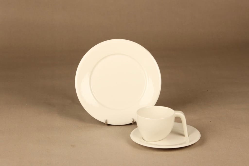 Arabia Ego coffee cup and plates (2), 0.2 l designer Stefan Lindfors