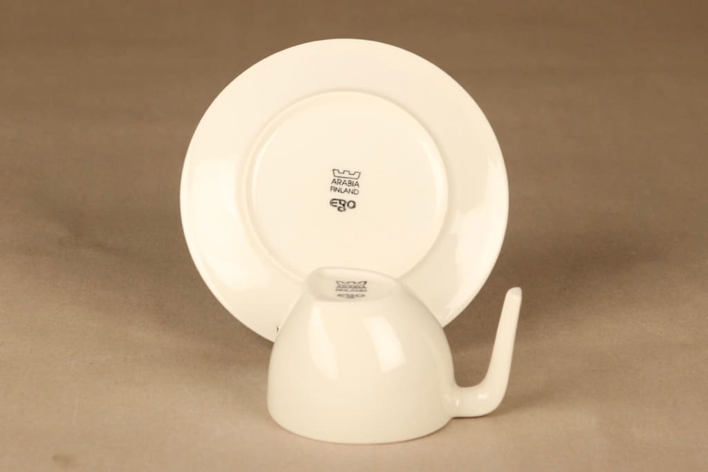 Arabia Ego coffee cup and plates (2), 0.2 l designer Stefan Lindfors 4