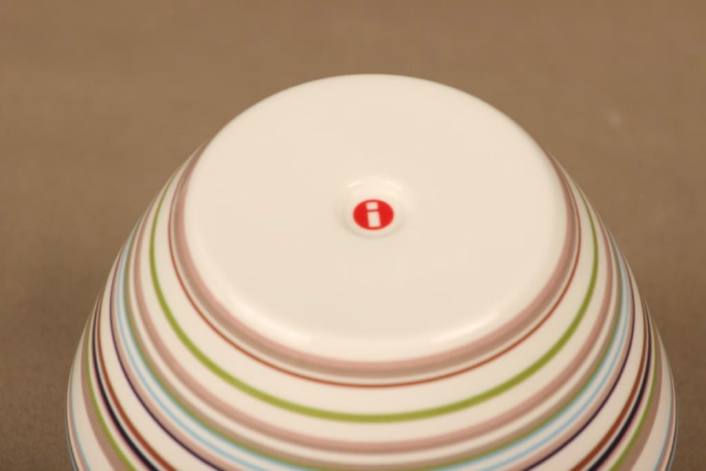 Iittala Origo kulho, 0.5 l, suunnittelija Alfredo Häberli, 0.5 l, raitakoriste kuva 2