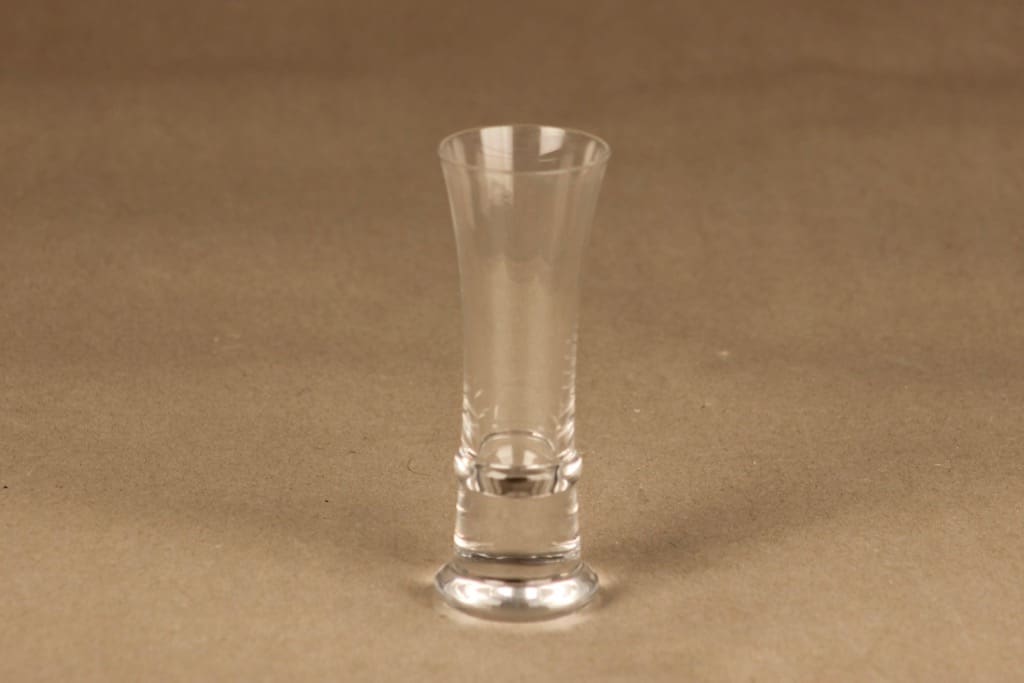 Iittala Kaleva snapsilasi, kirkas, suunnittelija Tapio Wirkkala,