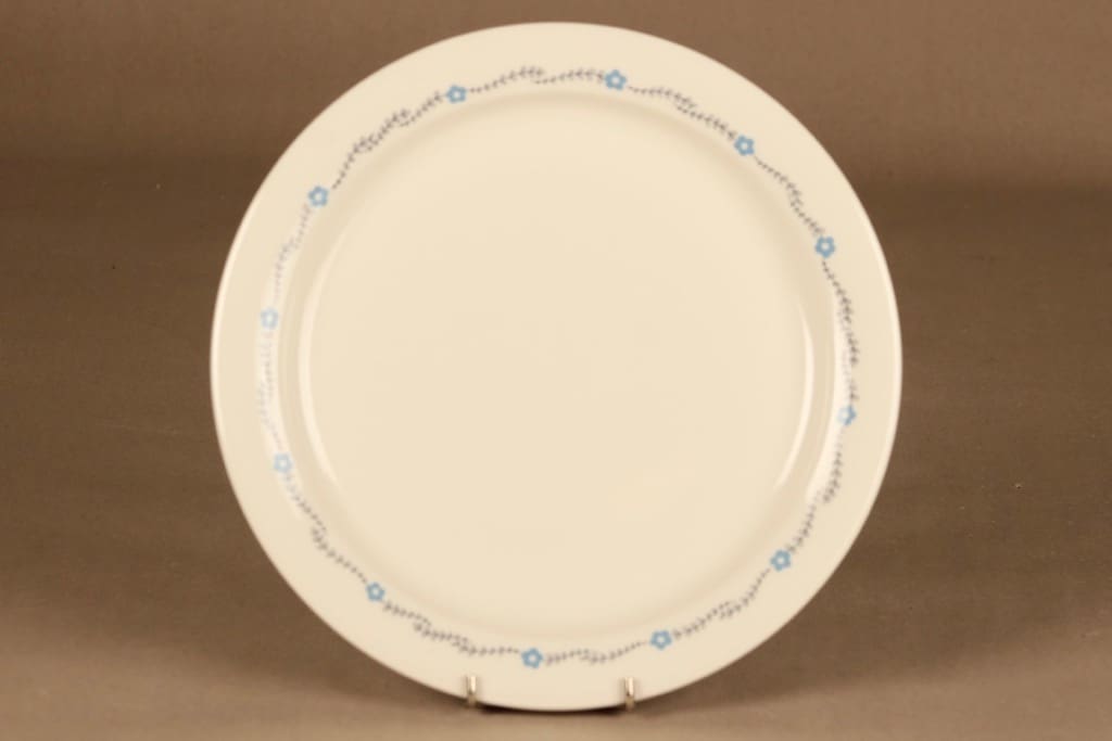Arabia Rosette lautanen, sininen, suunnittelija , kukka, köynnös