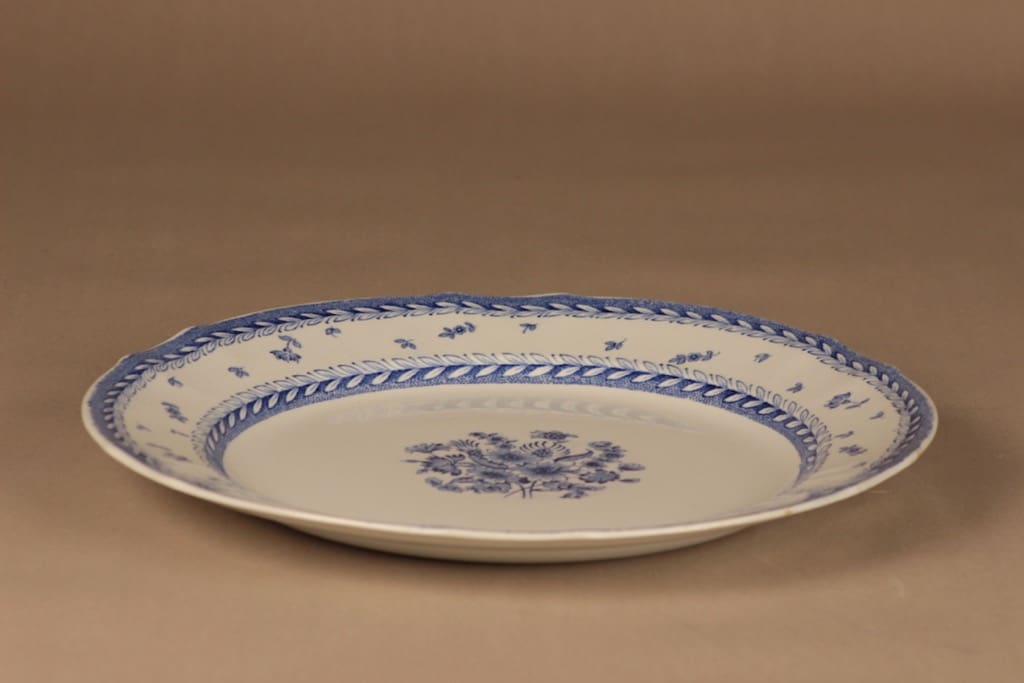 Arabia Suomen kukka tarjoilulautanen, 34.5 cm, suunnittelija Richter Reinhard, 34.5 cm, kukka