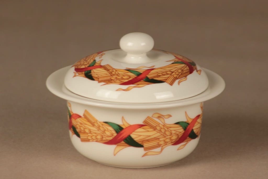 Arabia Santa Arctica bowl with lid designer Raimo Ranta