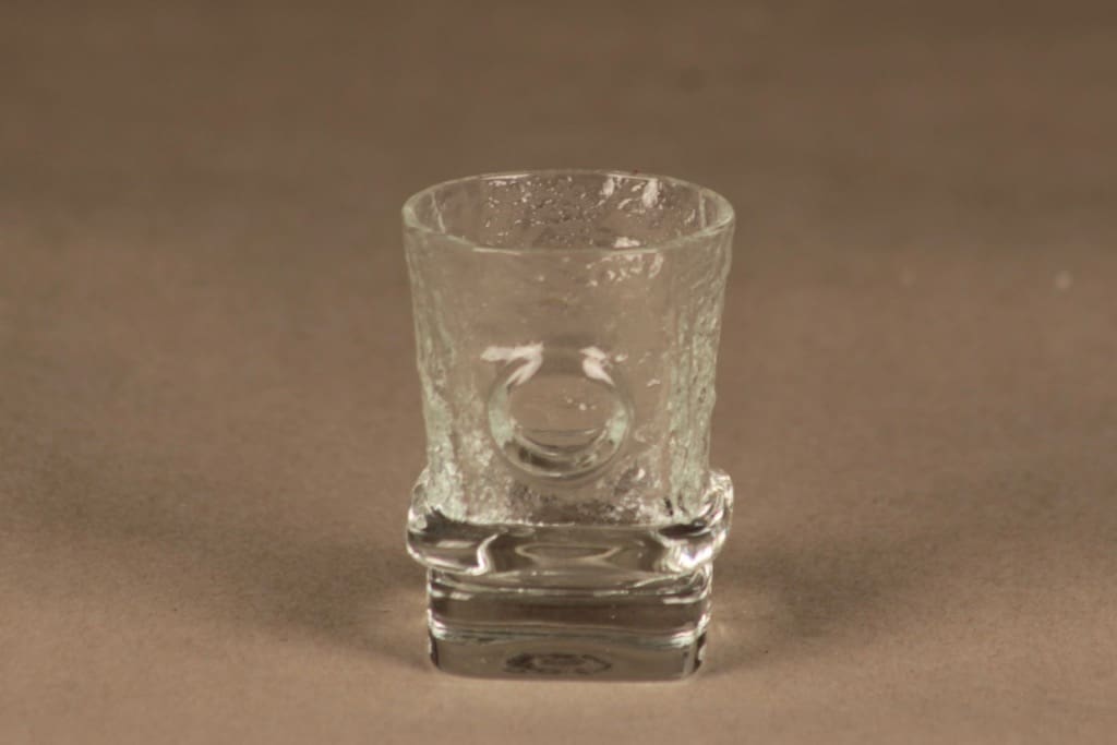Riihimäen lasi 1628 snapsilasi, 6 cl, suunnittelija Helena Tynell, 6 cl