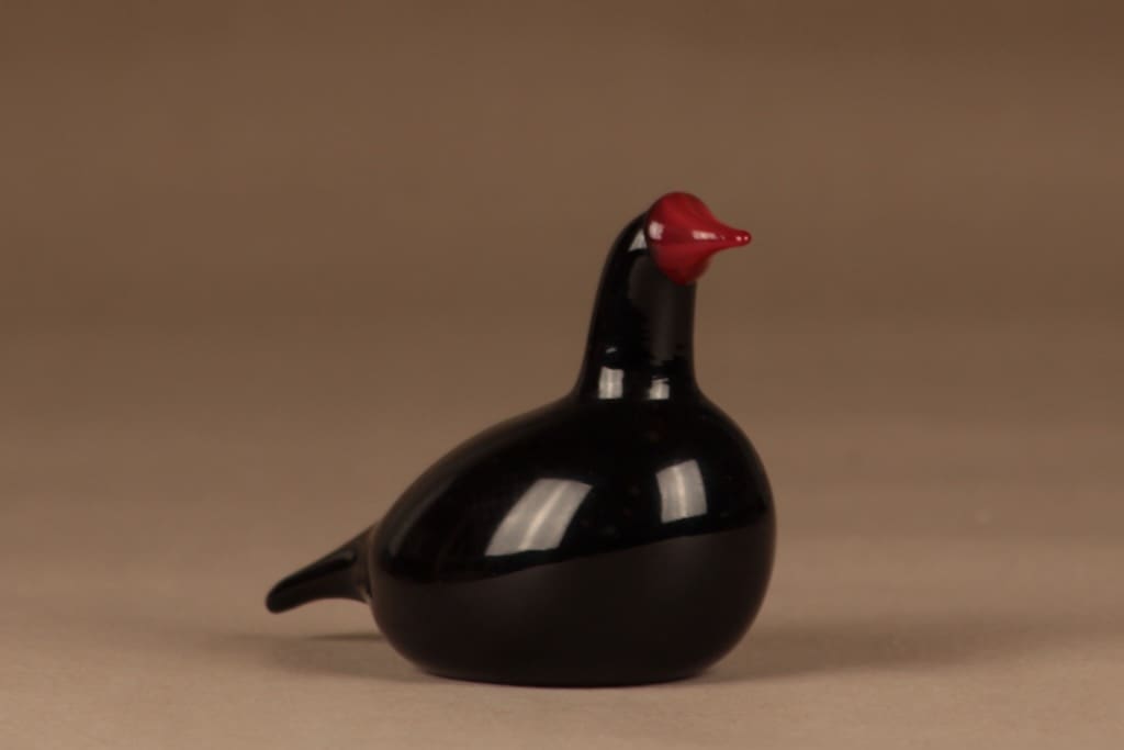 Nuutajärvi bird Bald Coot, Oiva Toikka - Laatutavara.com