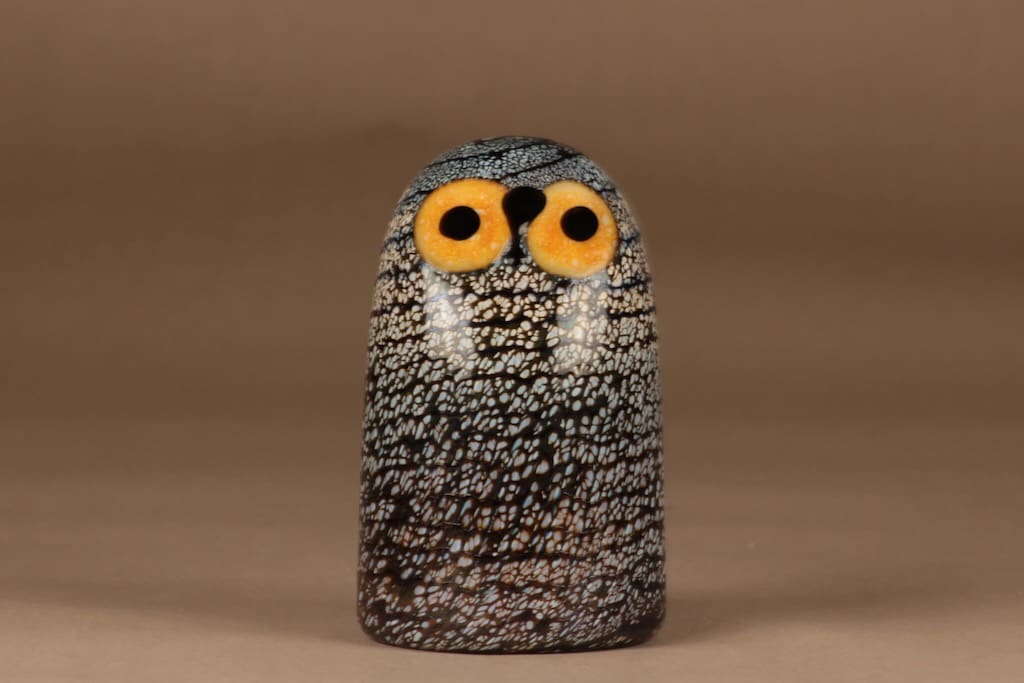Nuutajärvi bird Barn Owl, Oiva Toikka - Laatutavara.com