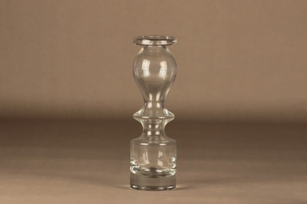 Riihimäen lasi Pagoda vase, clear designer Nanny Still