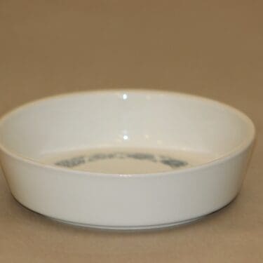 Arabia Kekri serving bowl, bluish gray designer Raija Uosikkinen