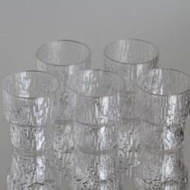 Iittala Paadar lasit, 6 cl, 5 kpl, suunnittelija Tapio Wirkkala, 6 cl, pieni