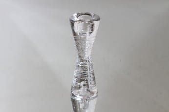 Iittala Arkipelago kynttilänjalka, kirkas, suunnittelija Timo Sarpaneva, pieni