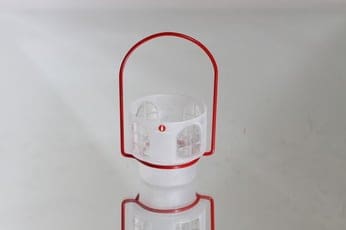 Iittala Balladi kynttilälyhty, kirkas, suunnittelija Jorma Vennola,