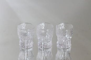 Iittala Aslak lasit, 5 cl, 3 kpl, suunnittelija Tapio Wirkkala, 5 cl, pieni