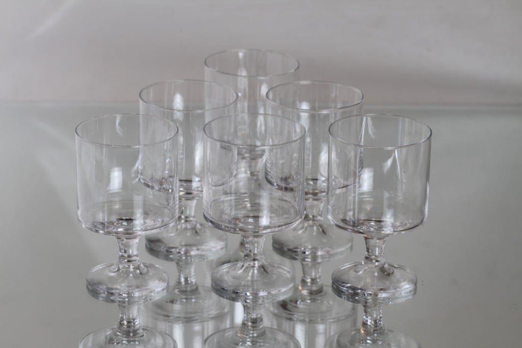 Iittala Karelia lasit, 18 cl, 6 kpl, suunnittelija Tapio Wirkkala, 18 cl