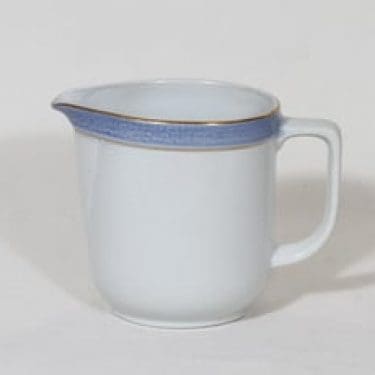 Arabia Sinivalko kaadin, 0.75 l, suunnittelija , 0.75 l, raitakoriste, kultaus