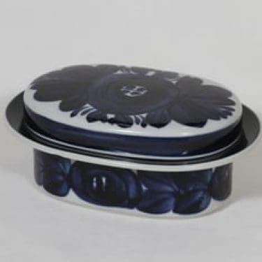Arabia Anemone rasia, käsinmaalattu, suunnittelija Ulla Procope, käsinmaalattu, signeerattu