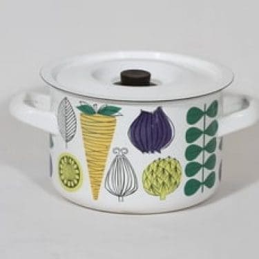 Finel Vegeta kattila, 2.5 l, suunnittelija Esteri Tomula, 2.5 l, serikuva, retro