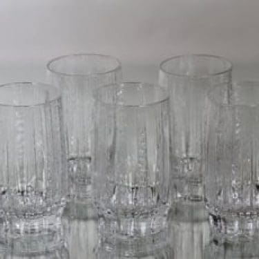 Iittala Vellamo juomalasit, 28 cl, 5 kpl, suunnittelija Valto Kokko, 28 cl