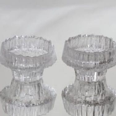 Iittala Stellaria tuikkulyhdyt, kirkas, 2 kpl, suunnittelija Tapio Wirkkala,