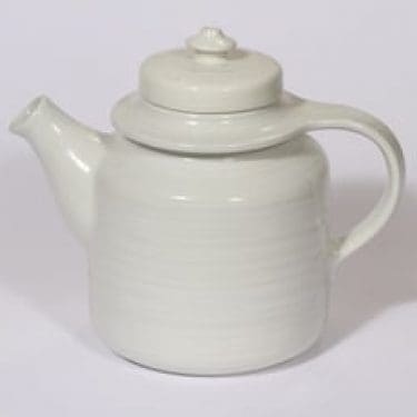 Arabia koristelematon teekaadin, 1 l, suunnittelija , 1 l, koristelematon