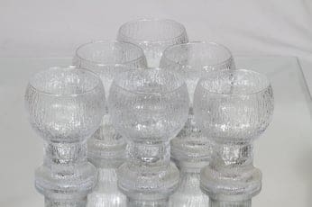 Iittala Kekkerit olutlasit, 50 cl, 6 kpl, suunnittelija Timo Sarpaneva, 50 cl