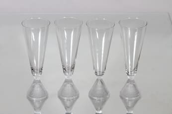 Iittala Briljant kuohuviinilasit, kirkas, 4 kpl, suunnittelija Tapio Wirkkala,