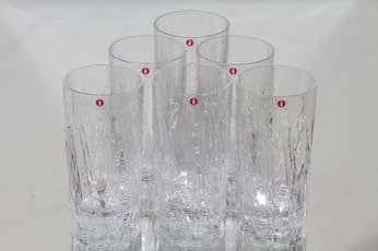 Iittala Kuura lasit, 30 cl, 6 kpl, suunnittelija Tapio Wirkkala, 30 cl, 30 cl