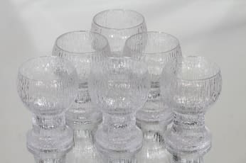 Iittala Kekkerit lasit, 16 cl, 6 kpl, suunnittelija Timo Sarpaneva, 16 cl