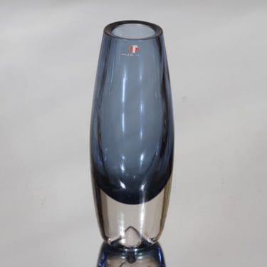 Iittala Lappi maljakko, signeerattu, suunnittelija Erkki Vesanto, signeerattu, pieni