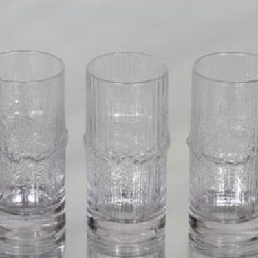 Iittala Niva lasit, 20 cl, 3 kpl, suunnittelija Tapio Wirkkala, 20 cl