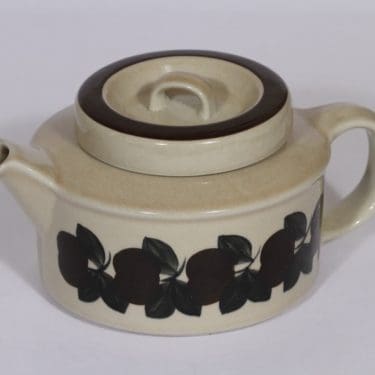 Arabia Ruija teekaadin, 1.35 l, suunnittelija , 1.35 l, käsinmaalattu, retro