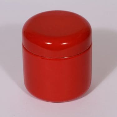 Finel purkki, punainen, suunnittelija ,
