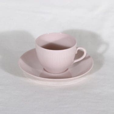 Arabia Sointu kahvikuppi, rosa, suunnittelija Kaj Franck,